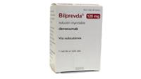 Caja de BILPREVDA 120 MG SOLUCION INYECTABLE