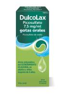 Caja de DULCOLAX PICOSULFATO 7,5 mg/ml GOTAS ORALES