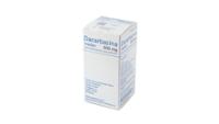 Caja de DACARBAZINA MEDAC 500 mg POLVO PARA SOLUCION PARA PERFUSION