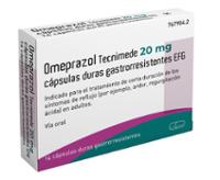 OMEPRAZOL TECNIMEDE 20 MG CAPSULAS DURAS GASTRORRESISTENTES EFG