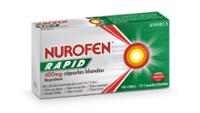 NUROFEN RAPID 400 mg CAPSULAS BLANDAS