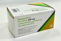 GABAPENTINA TECNIGEN 600 mg COMPRIMIDOS RECUBIERTOS CON PELICULA EFG