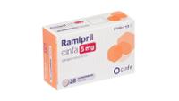 Envase de RAMIPRIL CINFA 5 mg COMPRIMIDOS EFG - Prospecto oficial