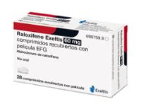 RALOXIFENO EXELTIS 60 MG COMPRIMIDOS RECUBIERTOS CON PELÍCULA EFG