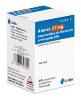 Caja de ATENZA 27 MG COMPRIMIDOS DE LIBERACION PROLONGADA EFG