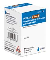 Caja de ATENZA 36 MG COMPRIMIDOS DE LIBERACION PROLONGADA EFG
