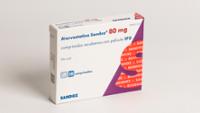 ATORVASTATINA SANDOZ 80 MG COMPRIMIDOS RECUBIERTOS CON PELICULA EFG