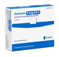 Caja de DARIANTE 4 MG/24 HORAS PARCHES TRANSDÉRMICOS EFG