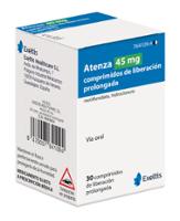 Caja de ATENZA 45 MG COMPRIMIDOS DE LIBERACIÓN PROLONGADA