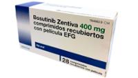 Caja de BOSUTINIB ZENTIVA 400 MG COMPRIMIDOS RECUBIERTOS CON PELICULA EFG