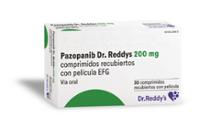 PAZOPANIB DR. REDDYS 200 MG COMPRIMIDOS RECUBIERTOS CON PELICULA EFG