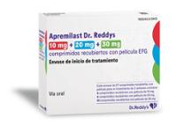 Caja de APREMILAST DR. REDDYS 10MG + 20MG + 30MG COMPRIMIDOS RECUBIERTOS CON PELICULA EFG