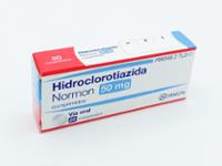 HIDROCLOROTIAZIDA NORMON 50 MG COMPRIMIDOS
